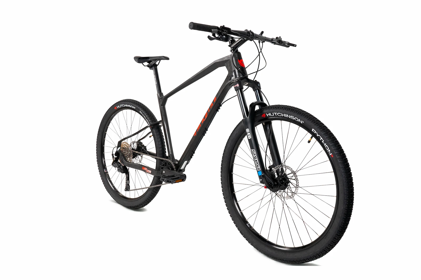VTT Ymagine Le Baroudeur BRD 200 carbone, vue trois quarts avant